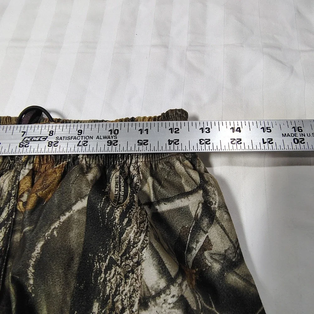 Gamehide Realtree Hardwoods Men Size M Camo Polyester Mesh Lined Hunting Pants